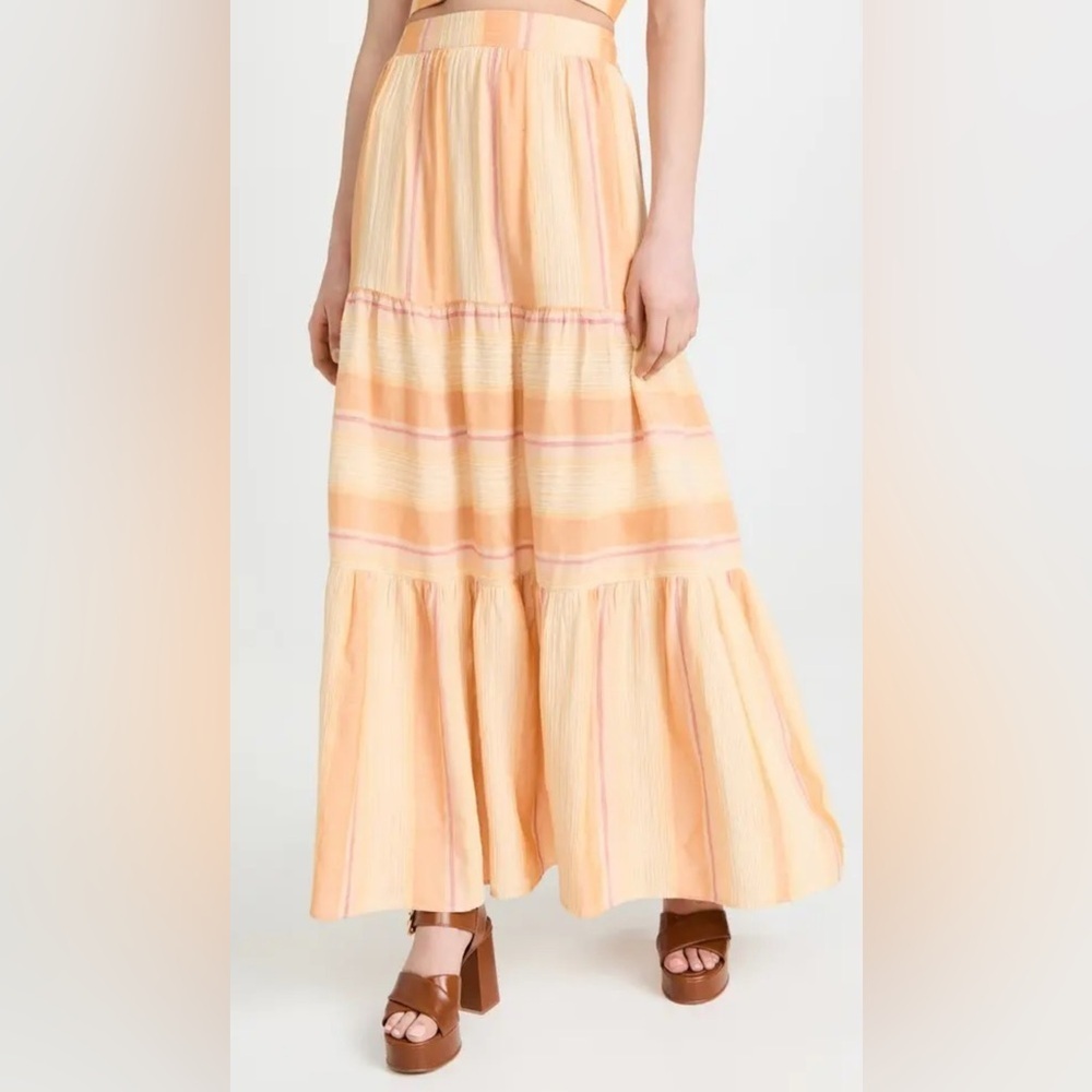 L*Space Bondi Skirt in Cozumel Stripe XS